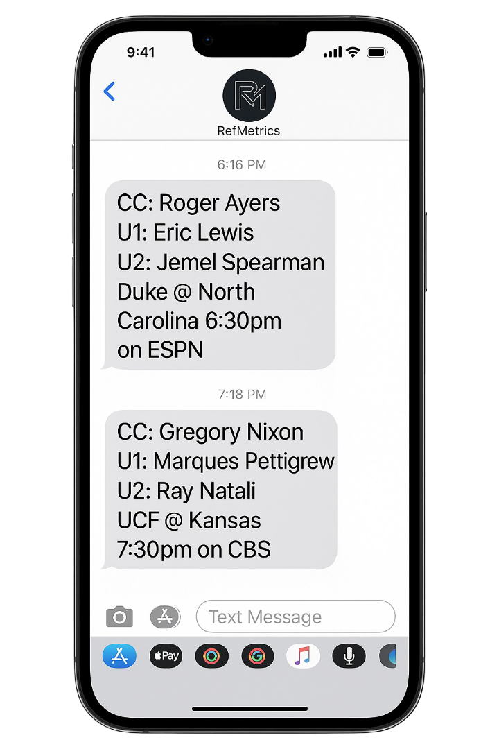 Text notification feature preview